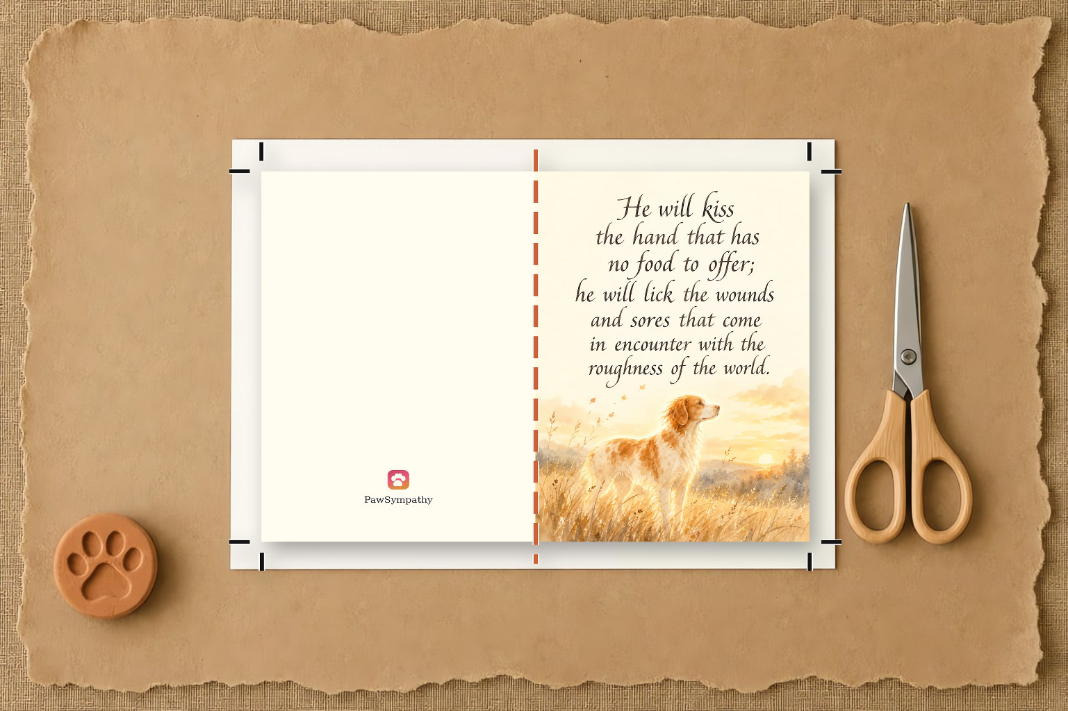 Outside spread (back · front)